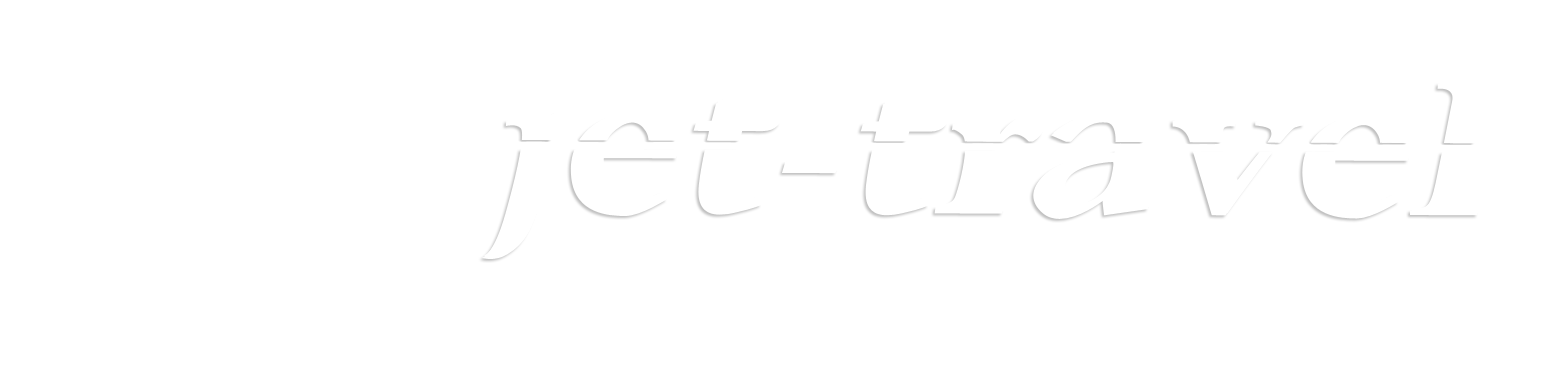 logo jet travel Blanc